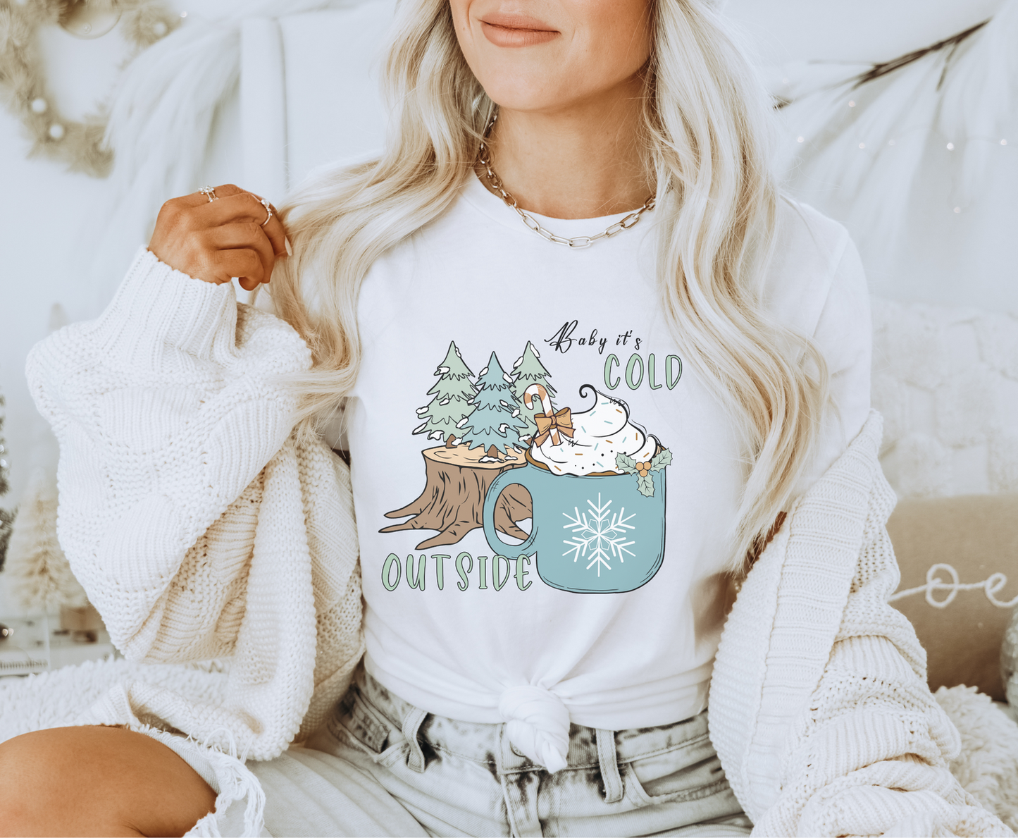 Baby Its Cold Outside - Full Color Transfer