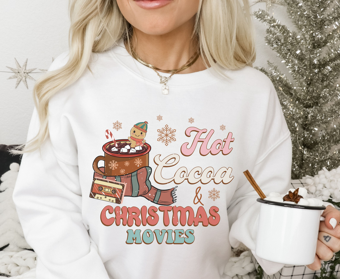 Cocoa & Christmas Movies - Full Color Transfer