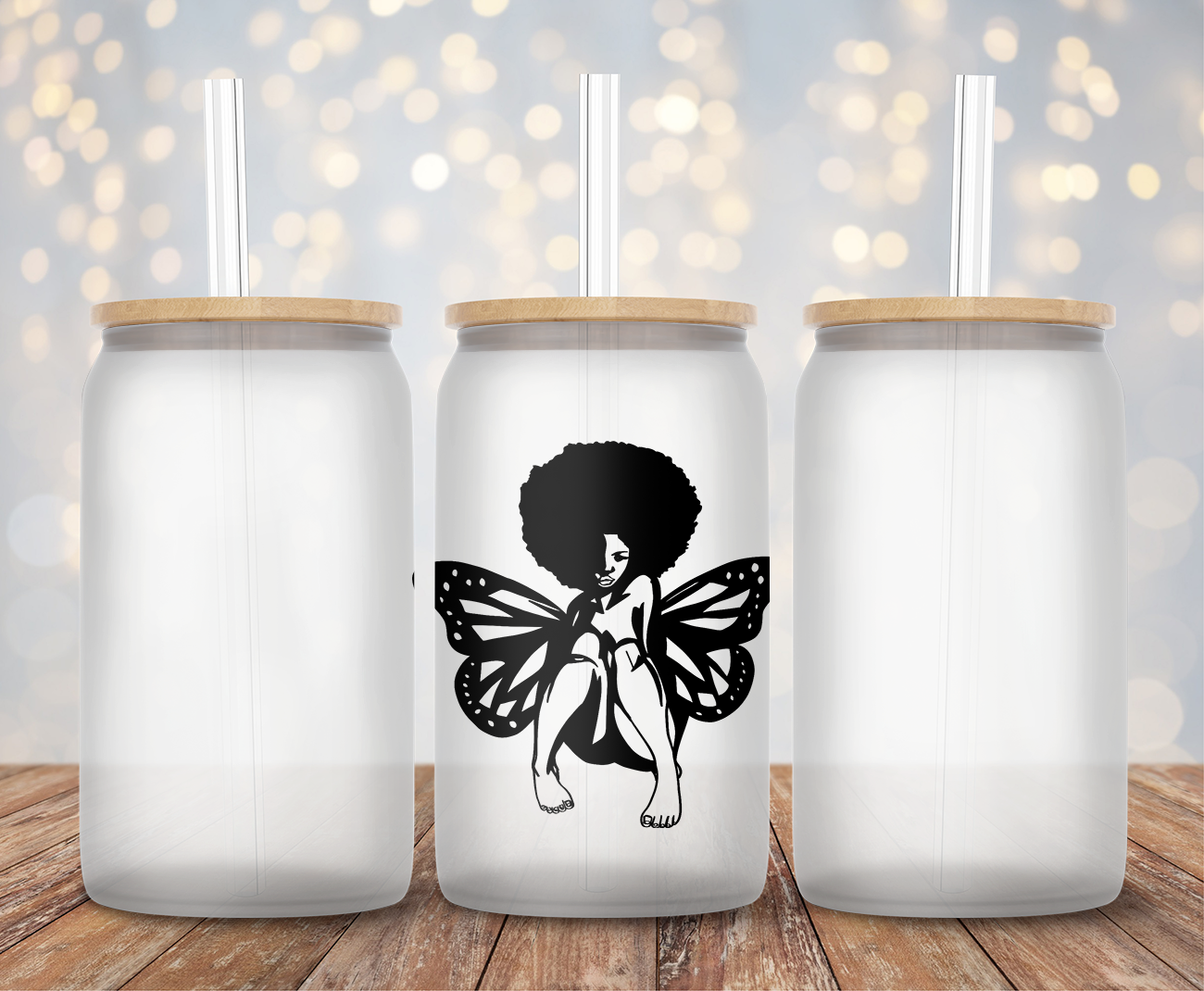 Butterfly Woman - Decal