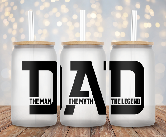 Dad The Man - Decal