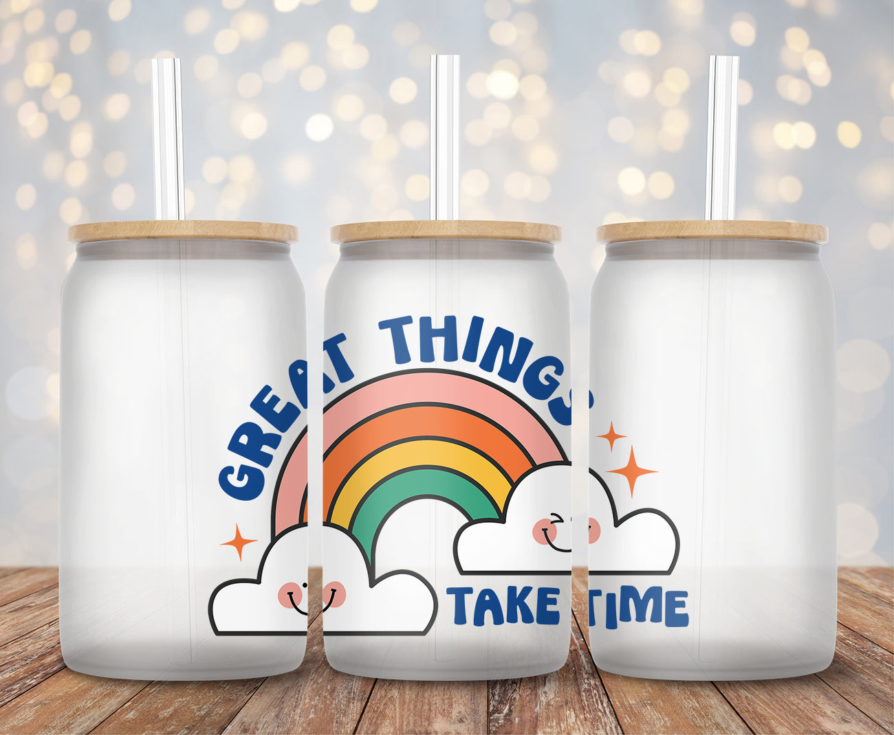 Great Things Take Time - Decal