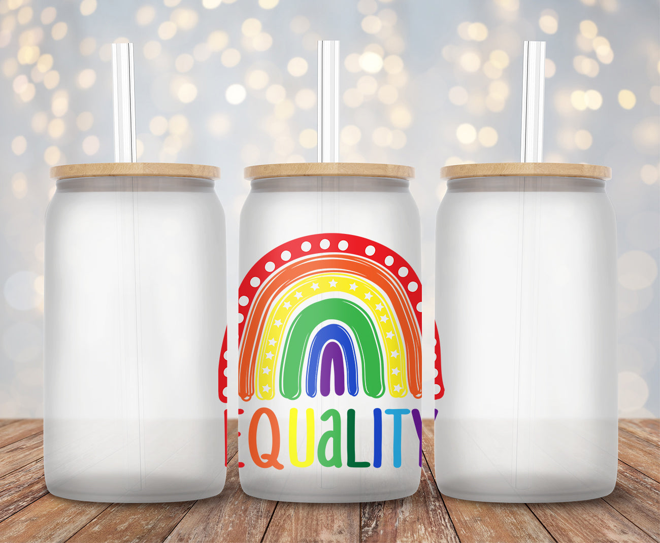 Equality Rainbow- Decal