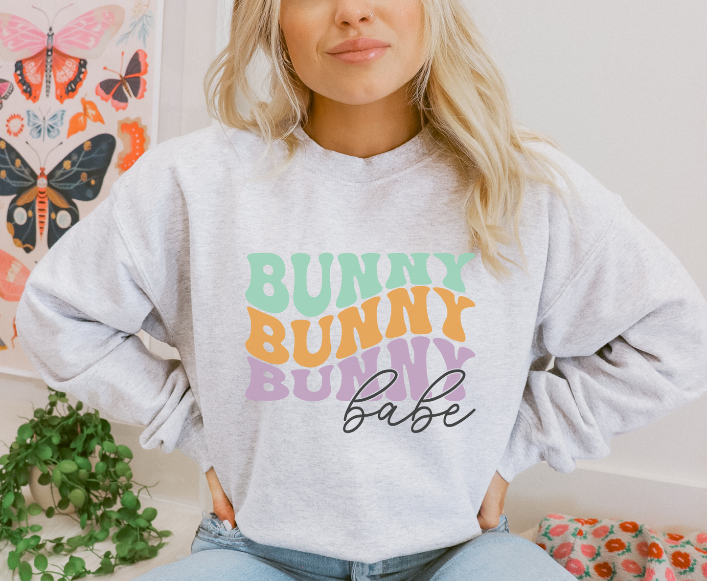 Bunny Bunny Bunny Babe - Full Color Transfer