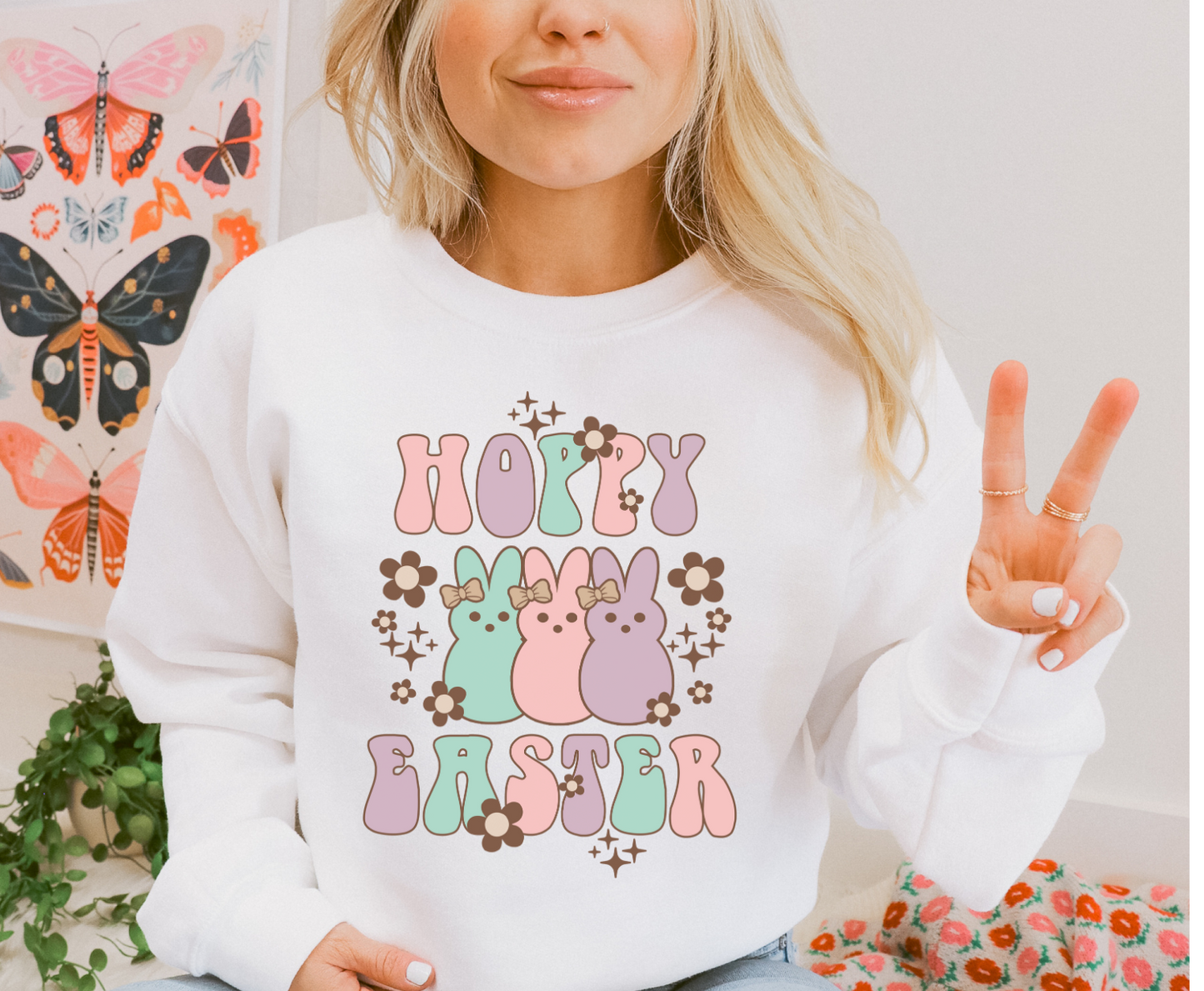 Hoppy Easter - Full Color Transfer