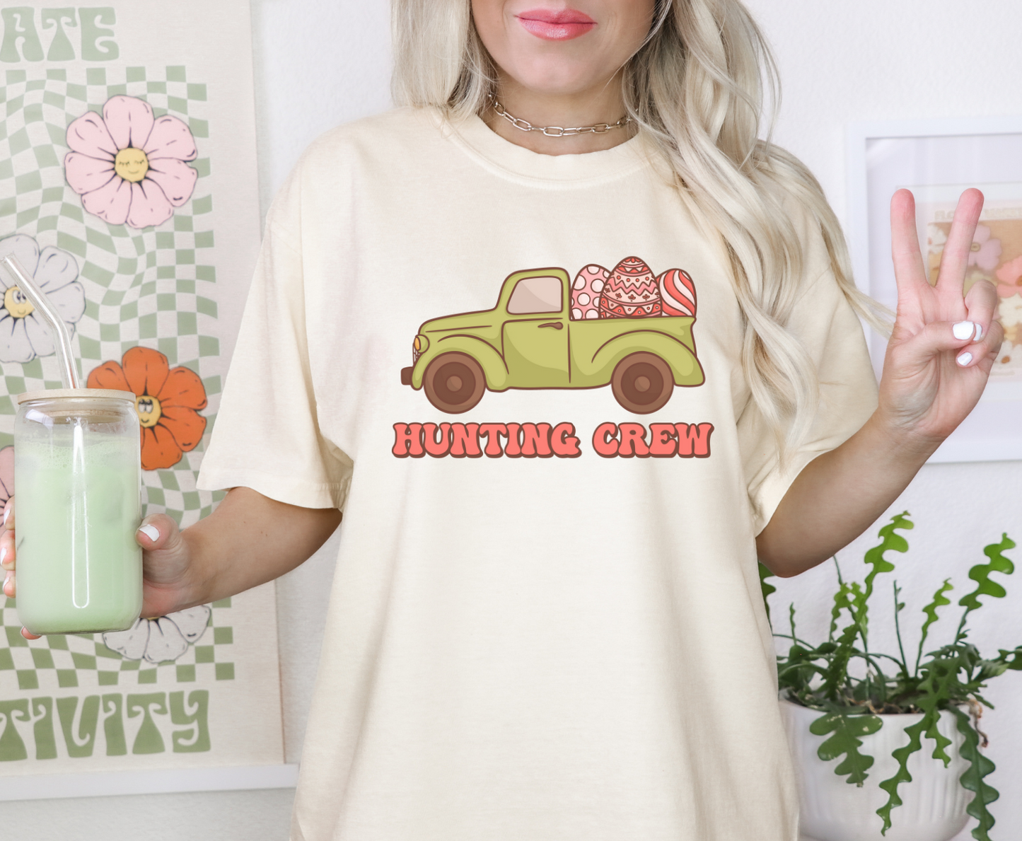 Hunting Crew Truck - Full Color Transfer