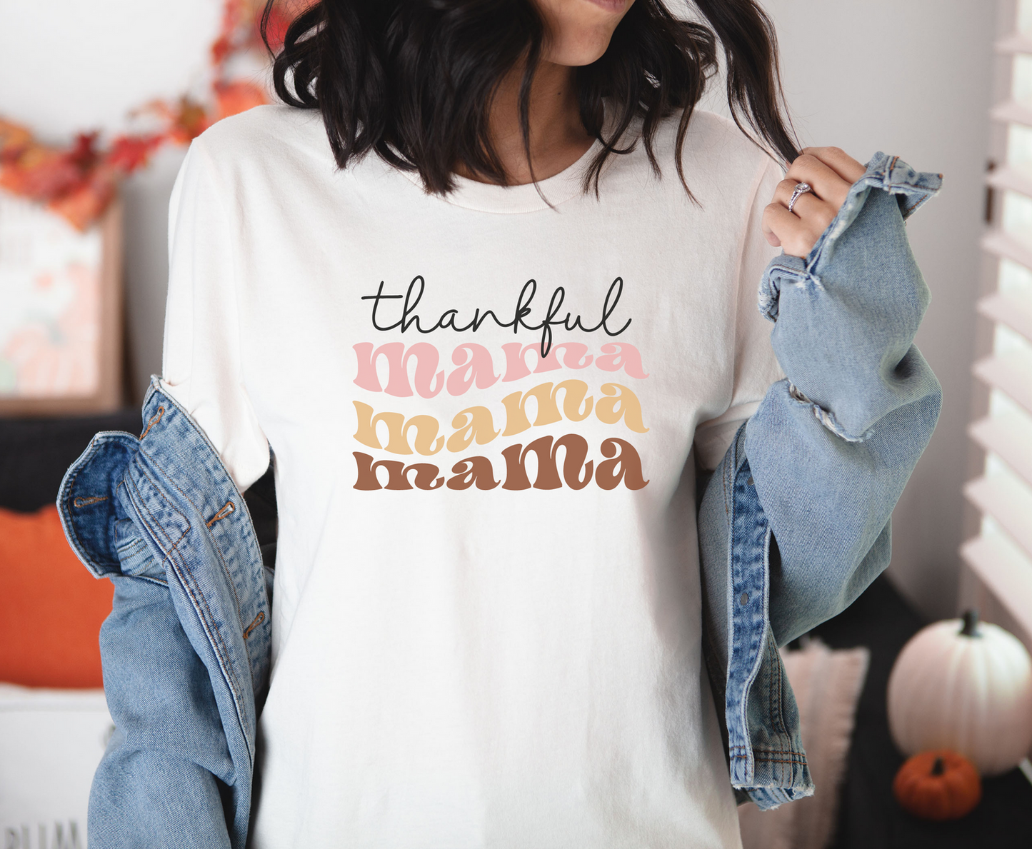 Thankful Mama 3X - Full Color Transfer