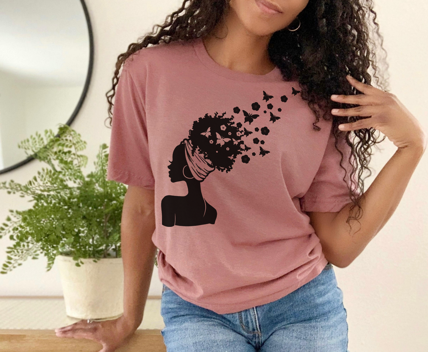 Spread Her Butterfly Wings - Full Color Transfer