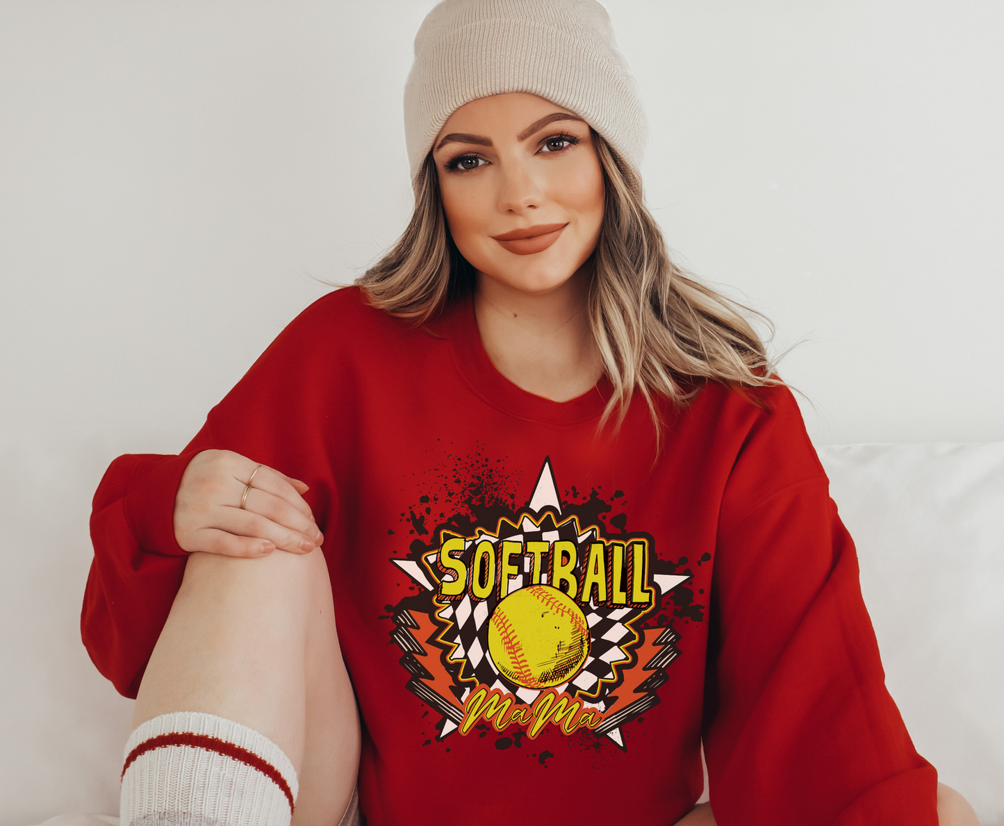 Softball Mama - Full Color Transfer