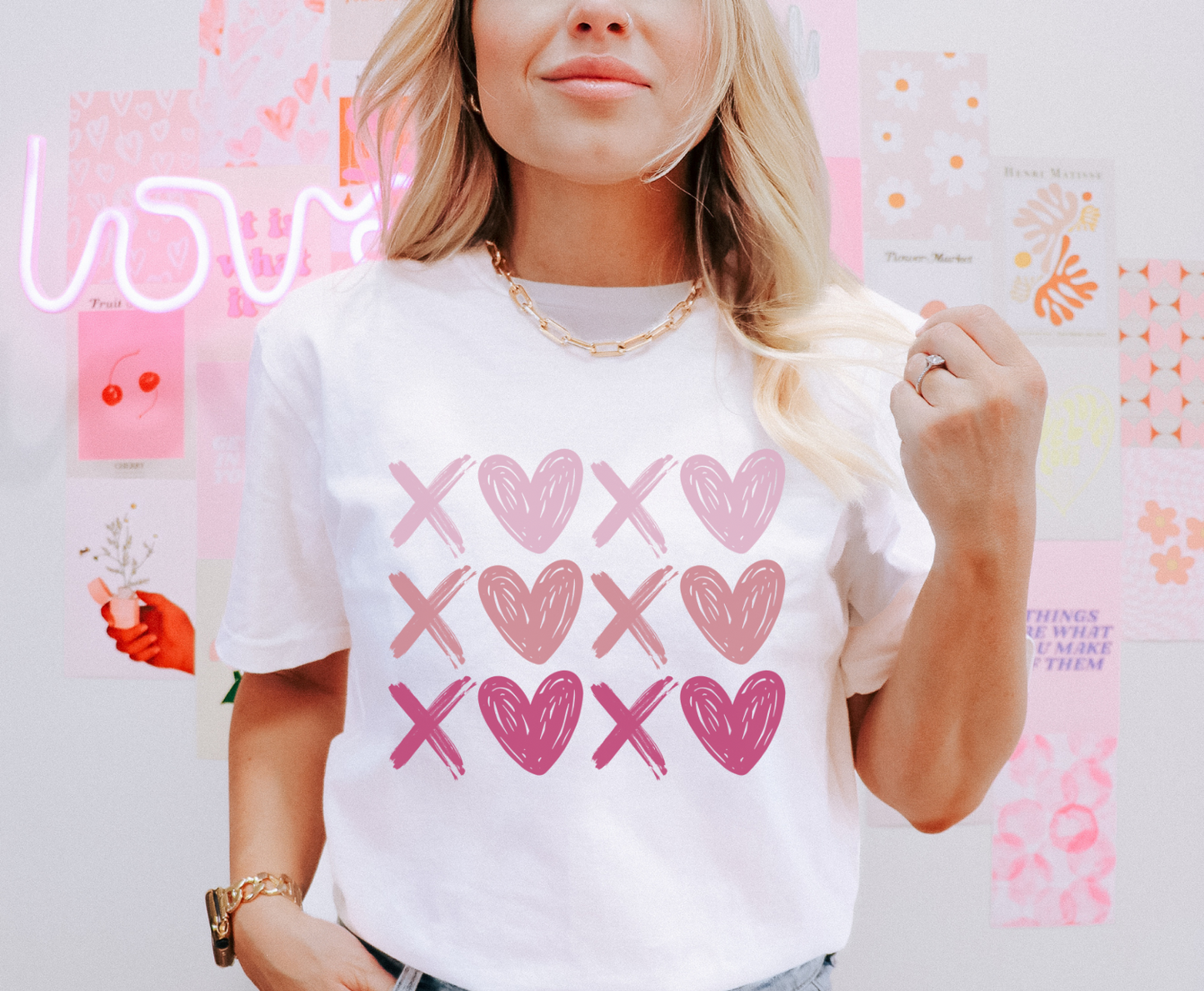 X Heart X Heart - Full Color Transfer