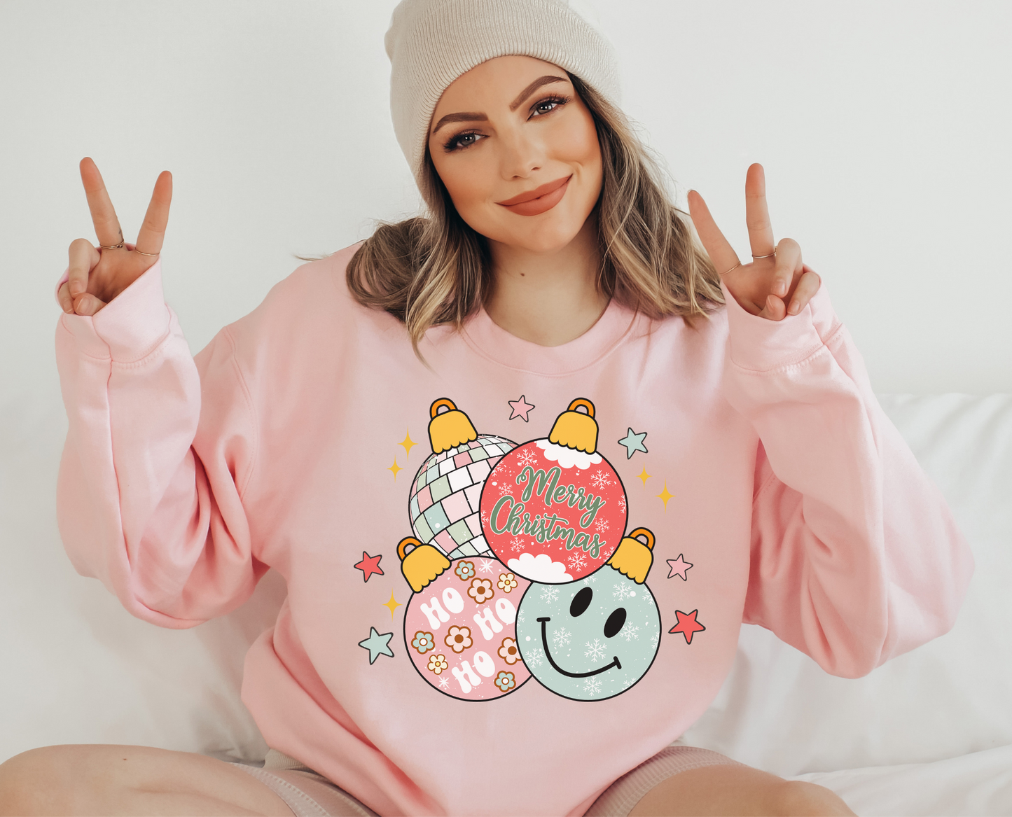 Multi Christmas Ornaments - Full Color Transfer