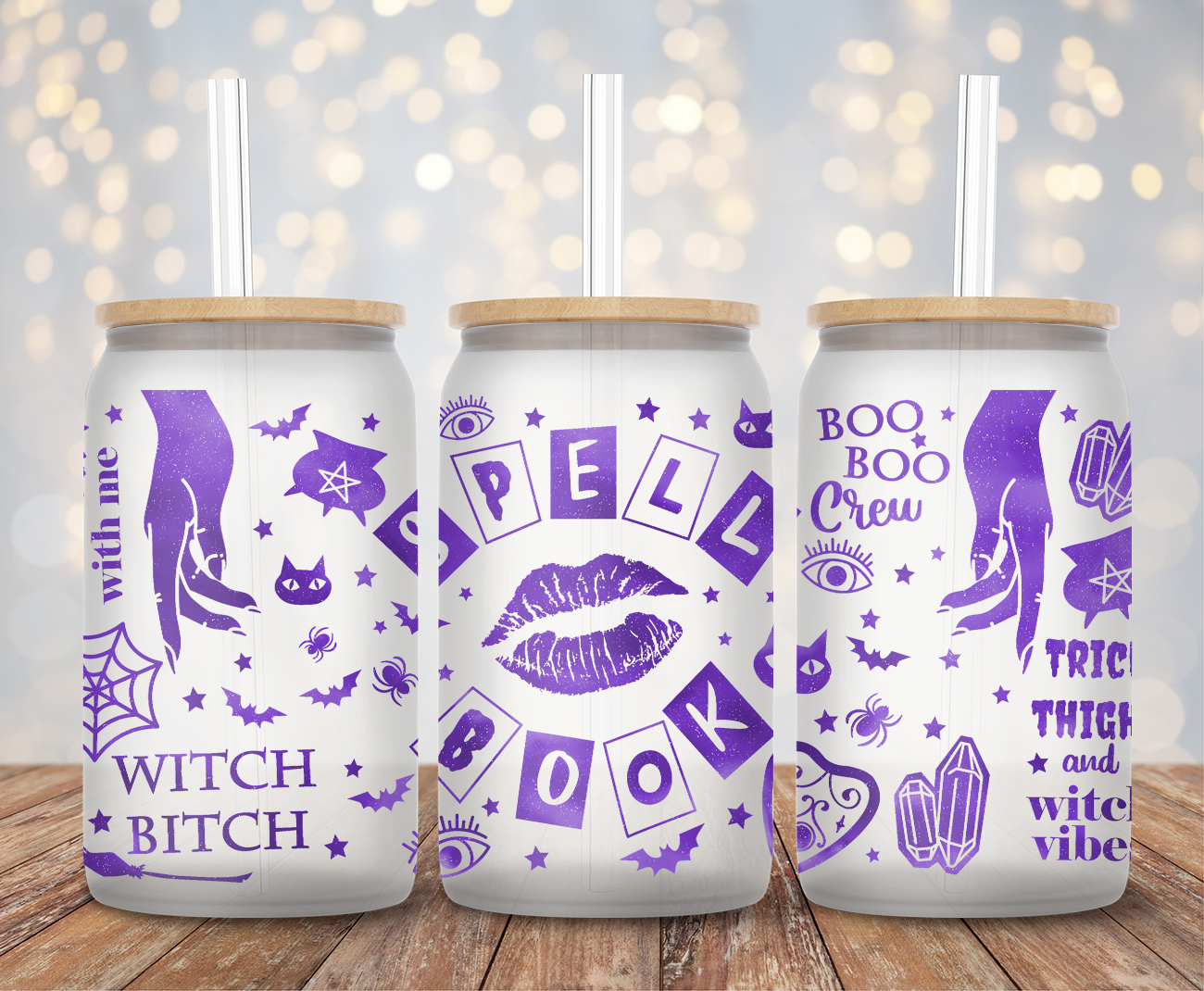 Spell Book Secrets - 16oz Cup Wrap