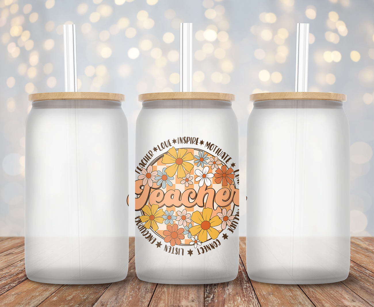 Teacher Retro - Decal