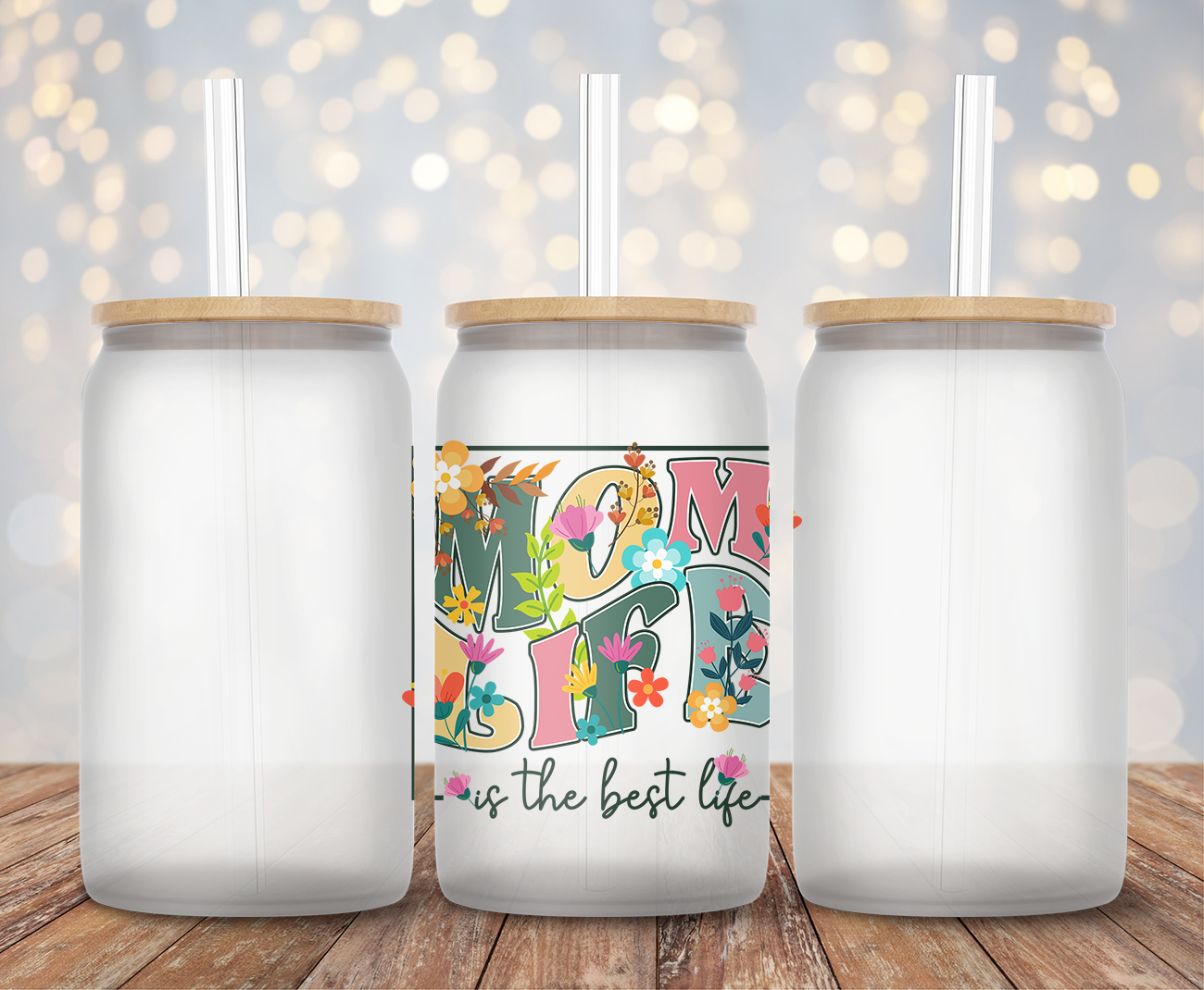 Mom Life Spring - Decal