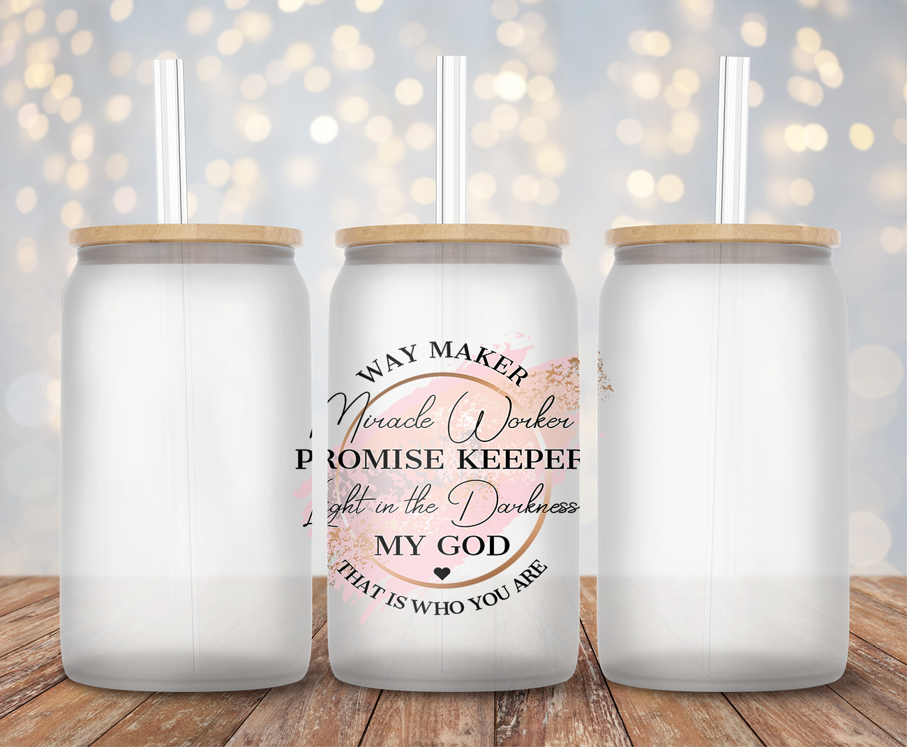 Miracle Worker, Promise Keeper- Decal