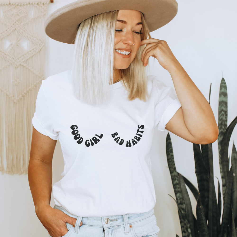 Good Girl Bad Habits - Full Color Transfer