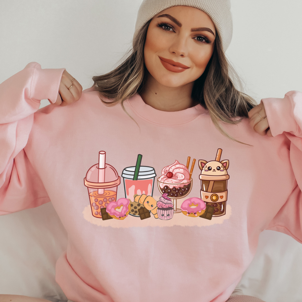 Boba Cups - Full Color Transfer