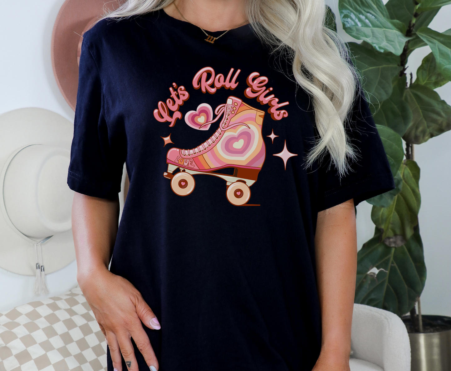 Let's Roll Girls - Full Color Transfer