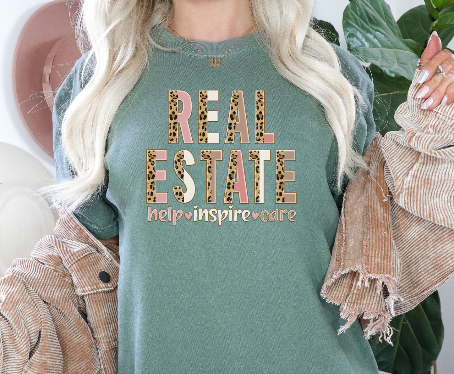 Real Estate Leopard- Full Color Transfer