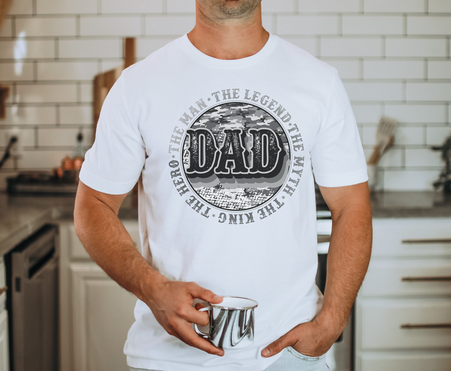 Dad The Legend - Full Color Transfer