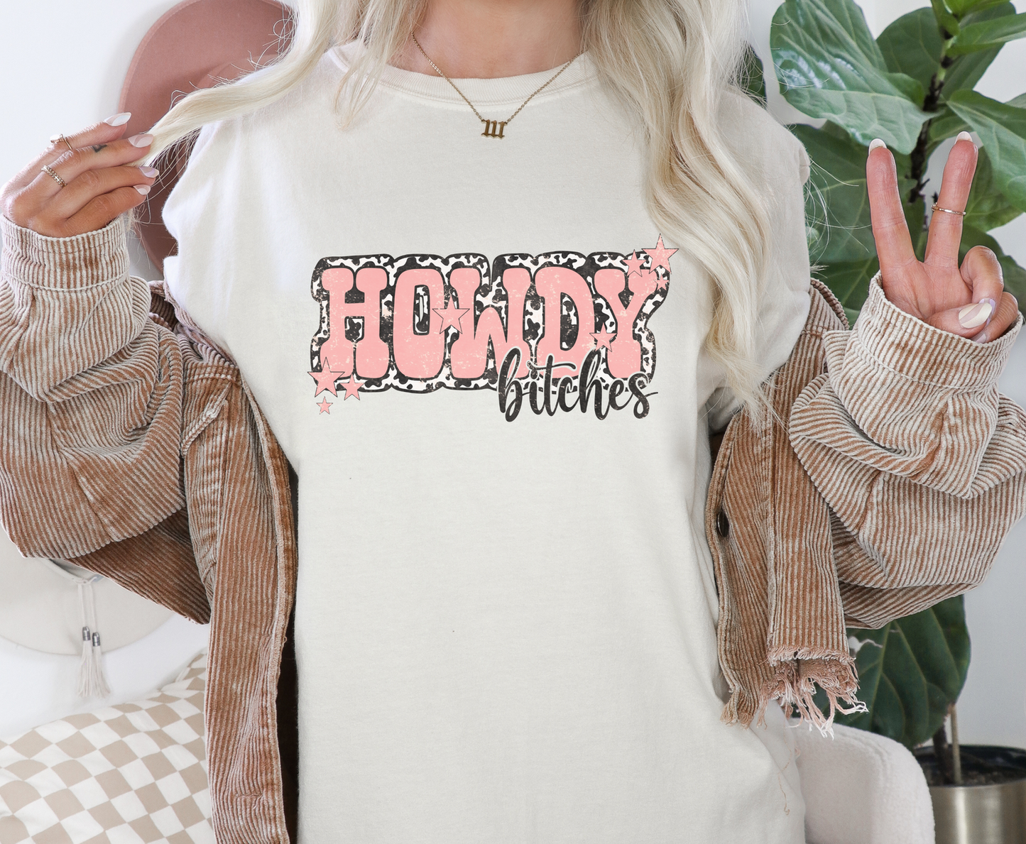 Howdy Bitches - Full Color Transfer