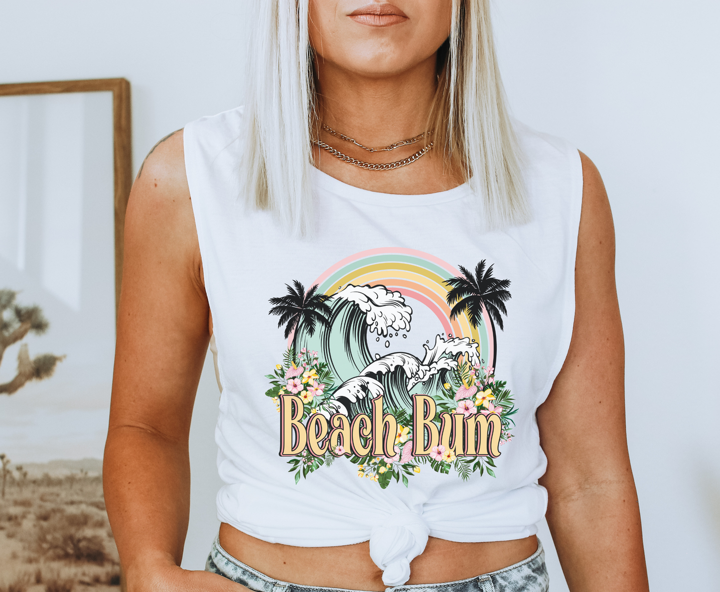 Beach Bum - Full Color Transfer