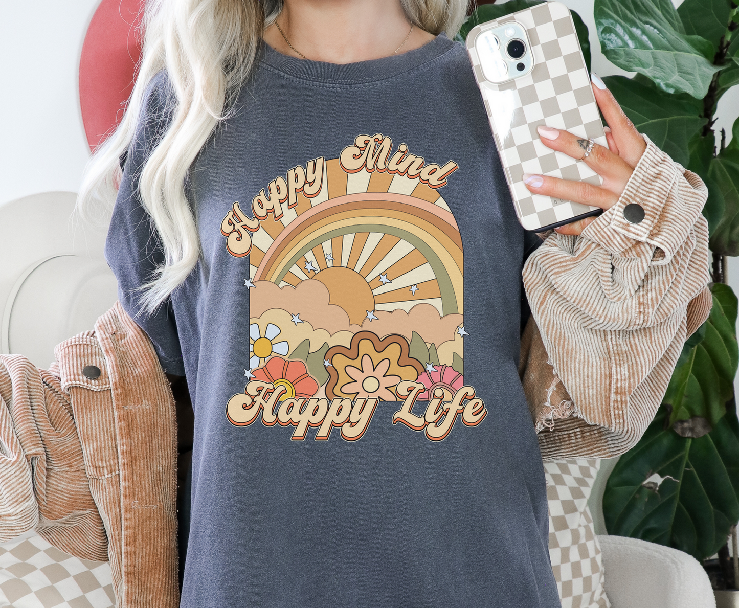 Happy Mind - Full Color Transfer