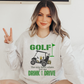 Golf Cart -  Full Color Transfer