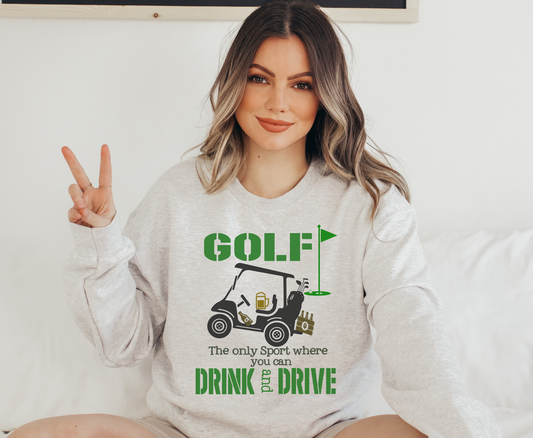 Golf Cart -  Full Color Transfer