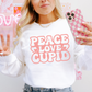 Peace Love Cupid -  Full Color Transfer