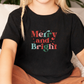 Merry And Bright - Full Color Transfer
