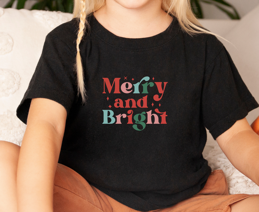 Merry And Bright - Full Color Transfer