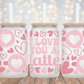 Love You Latte - 16oz Cup Wrap