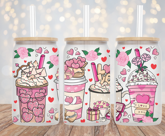 Love Letters Coffee - 16oz Cup Wrap