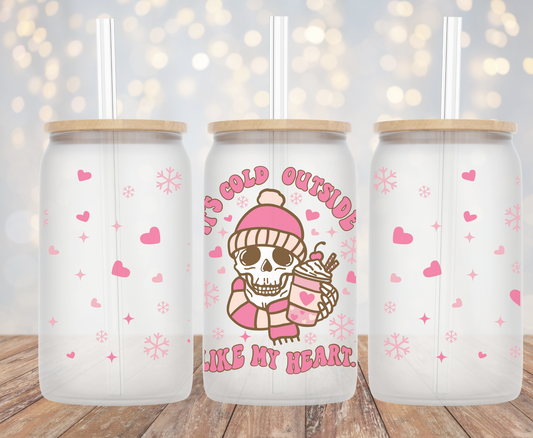 Cold Like My Heart - 16oz Cup Wrap