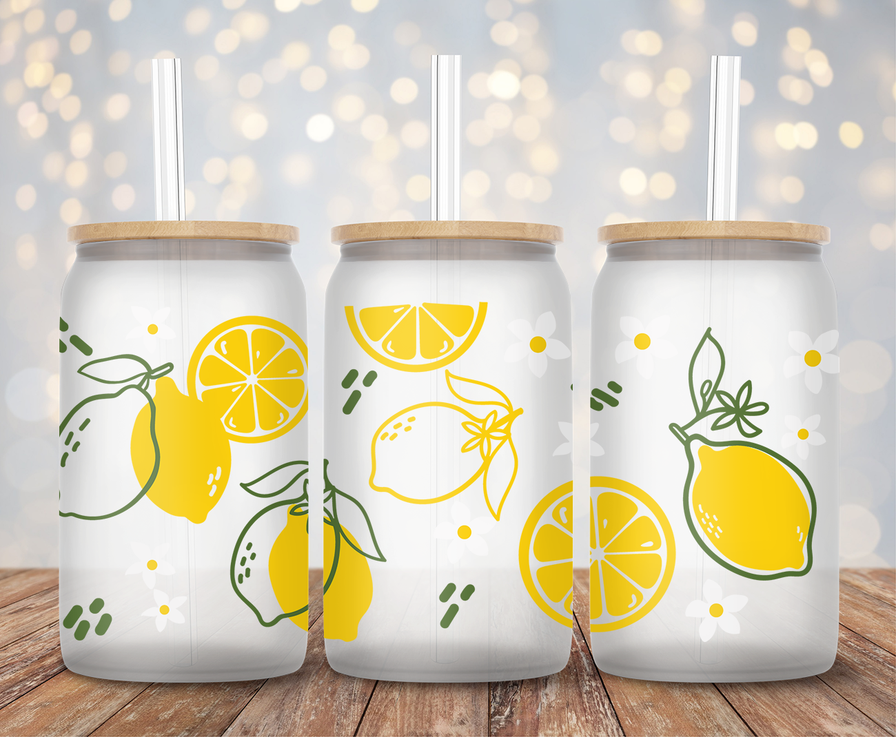 When Life Gives You Lemons - 16oz Cup Wrap