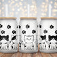 BW Cats And Paws - 16oz Cup Wrap