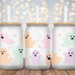 Pastel Cute Ghosts - 16oz Cup Wrap