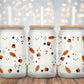 Candy Corn And Cute Ghosts- 16oz Cup Wrap