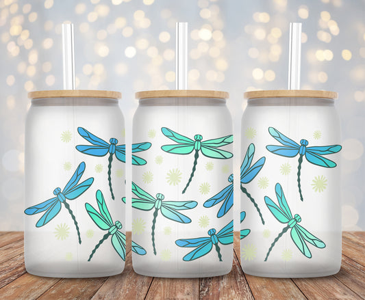 Magical Dragonfly - 16oz Cup Wrap