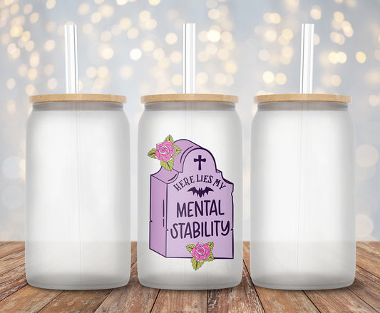 Mental Stability - Decal