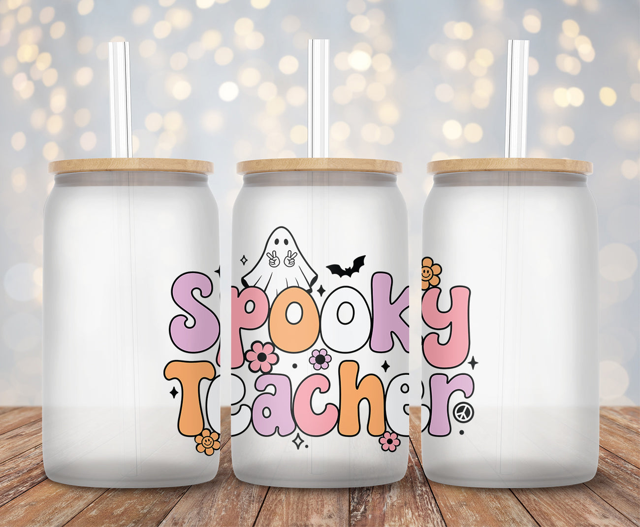 Spooky Teacher - Decal