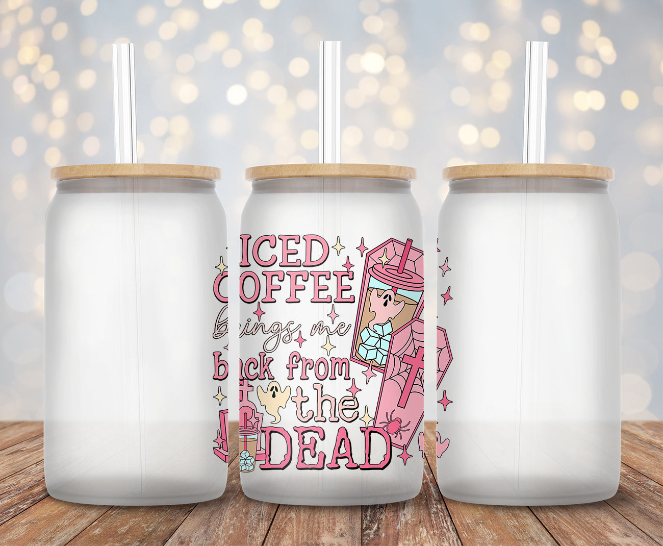 Iced Coffee back from the Dead - Decal