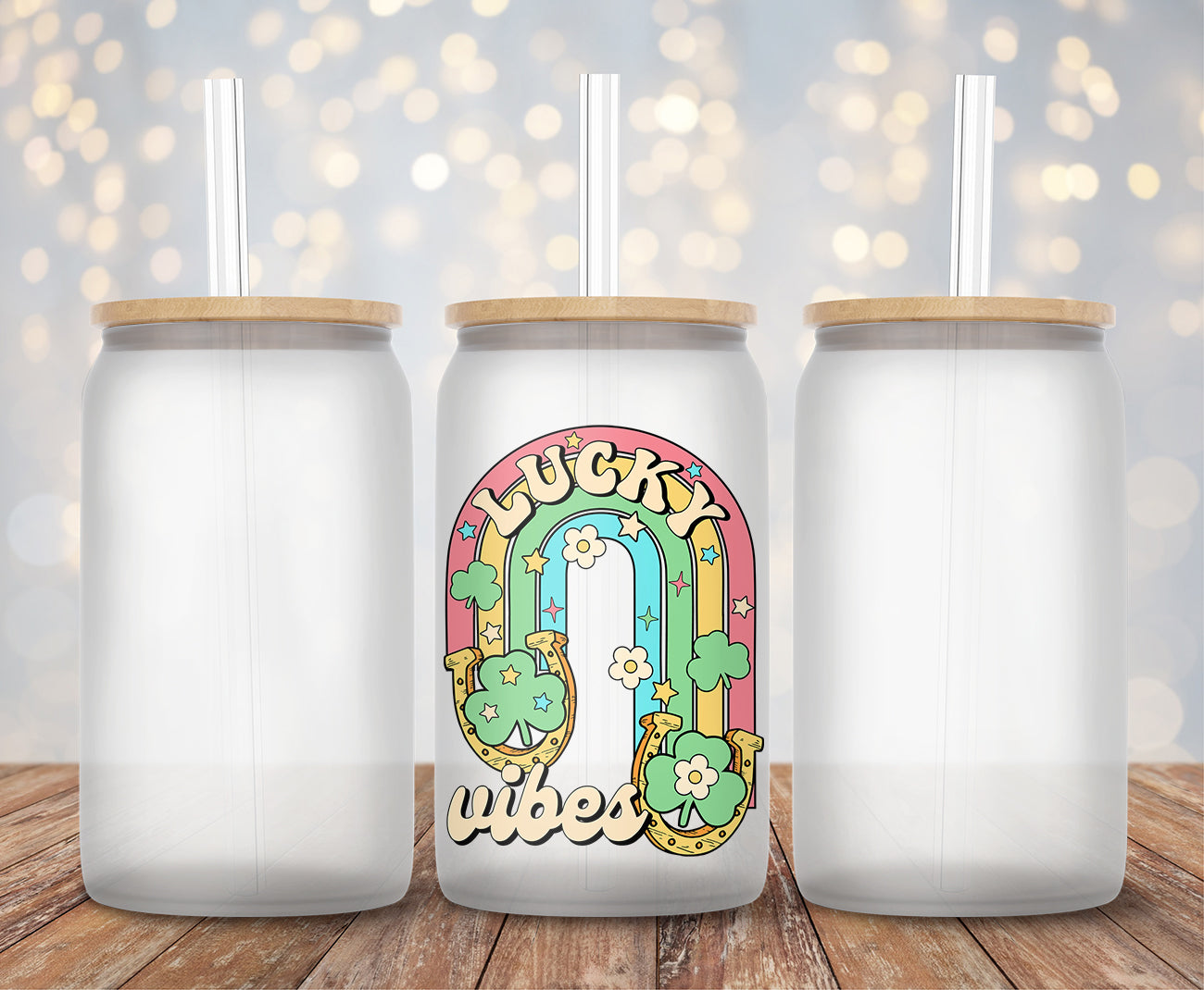 Retro Lucky Vibes - Decal