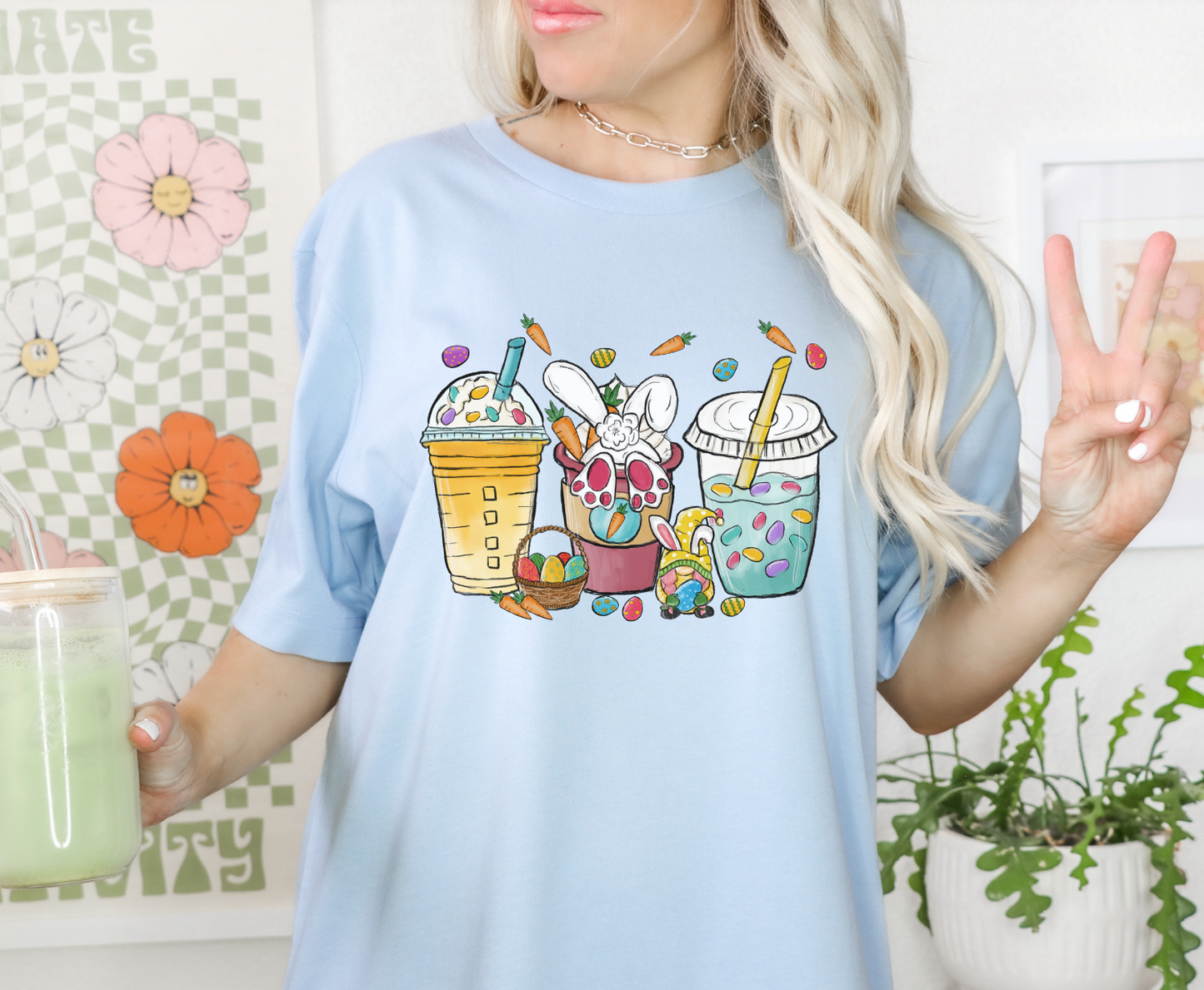 Easter Coffee -  Full Color Transfer