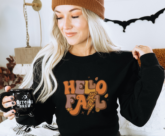 Hello Fall -  Full Color Transfer