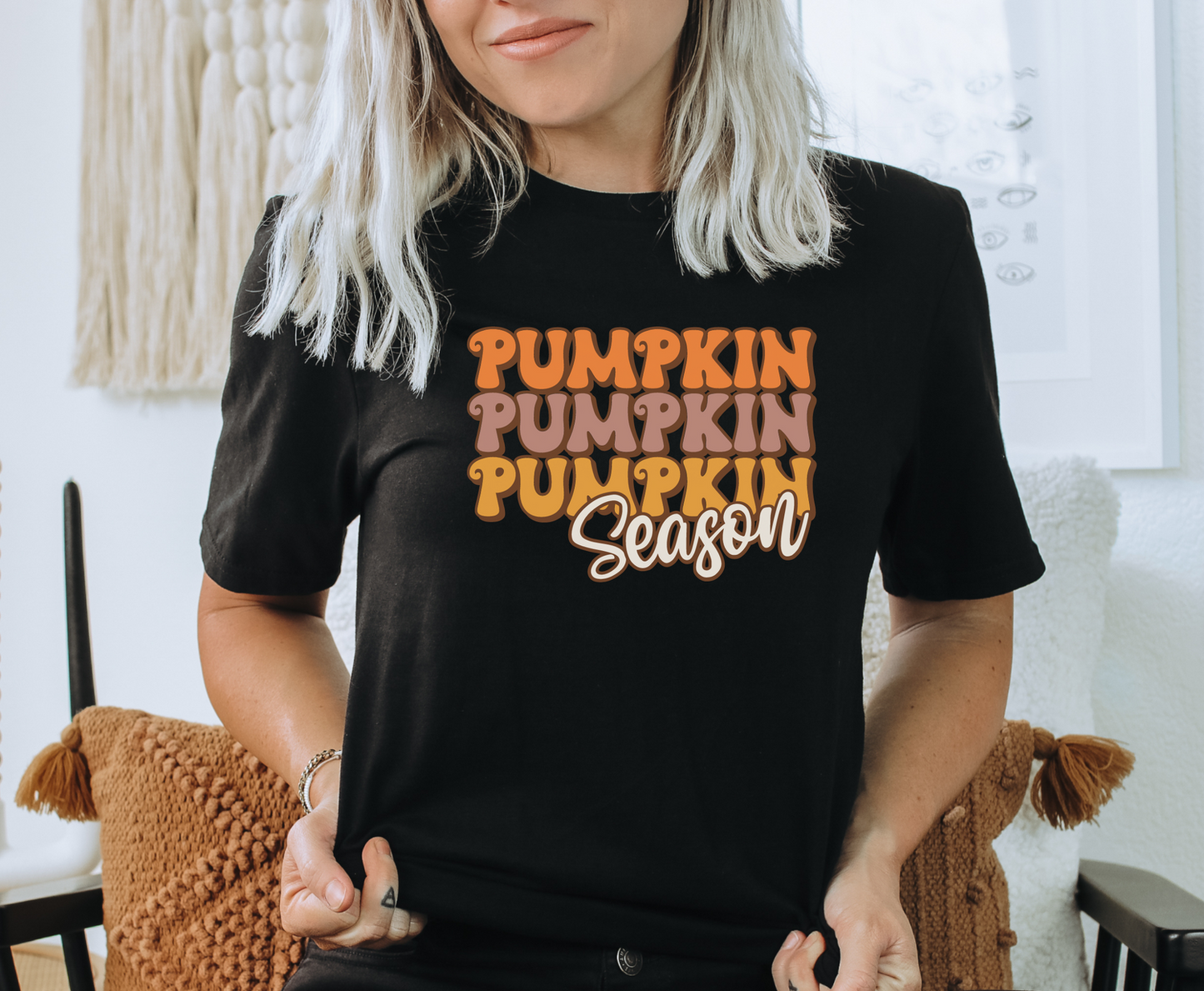 Pumpkin Season -  Full Color Transfer