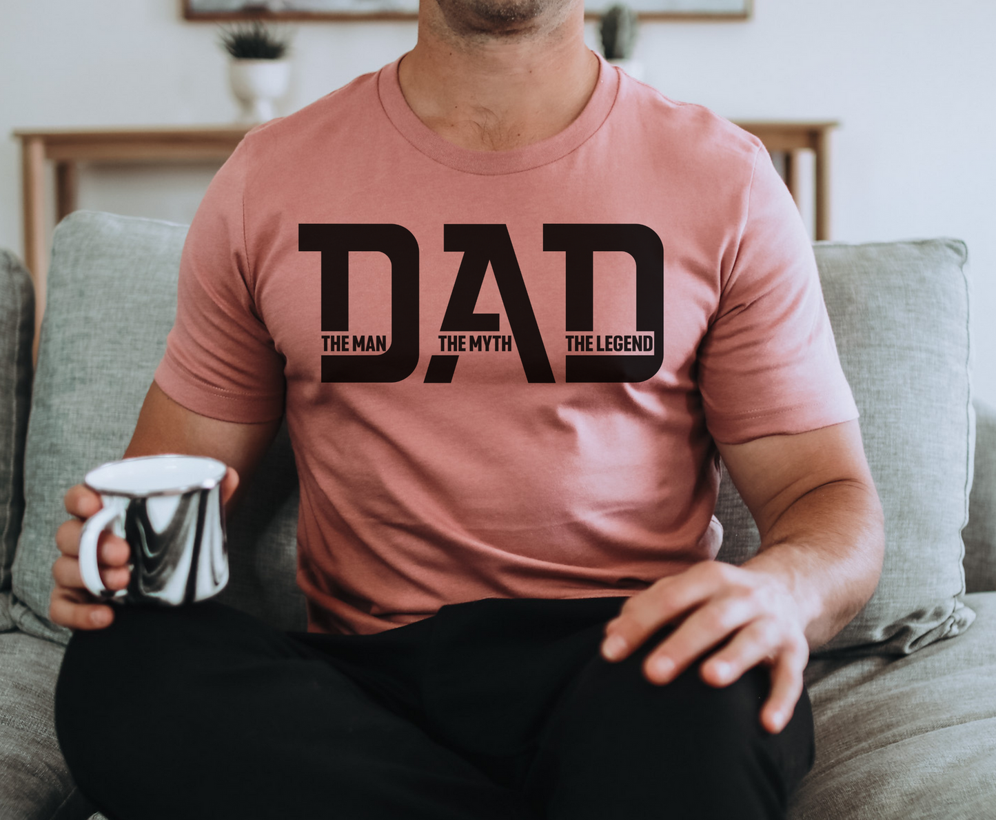 Dad The Man -  Full Color Transfer