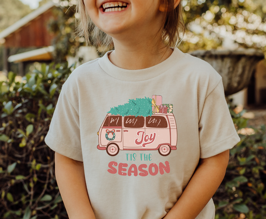 Tis The Season Camper Van - Full Color Transfer