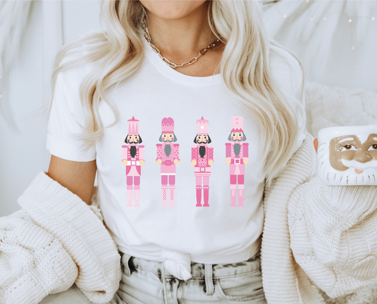 Pink Nutcrackers -  Full Color Transfer