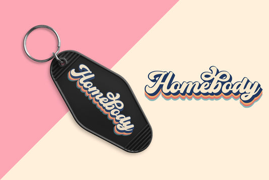 HomeBody - Set of 6 (Motel Keychain UV DTF)